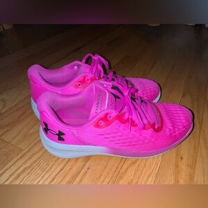 Under Armour Pink Athletic Shoes